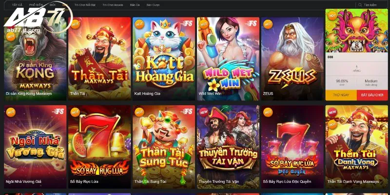 Một số mẹo cực hay khi chơi game slots AB77 luôn thắng